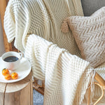 Warmth and Style: Cozy Knitted Blanket for Your Home