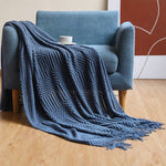 Warmth and Style: Cozy Knitted Blanket for Your Home