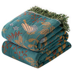 Scandinavian Reversible Blanket for Stylish Coziness