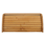 Stylish Wooden Bread Box with Roll-Top - Freshness for Your Kitchen