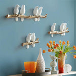 Creative bird-style wall hook for charming accents