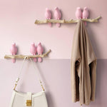 Creative bird-style wall hook for charming accents