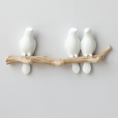 Creative bird-style wall hook for charming accents
