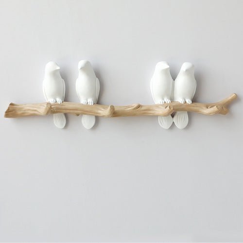 Creative bird-style wall hook for charming accents
