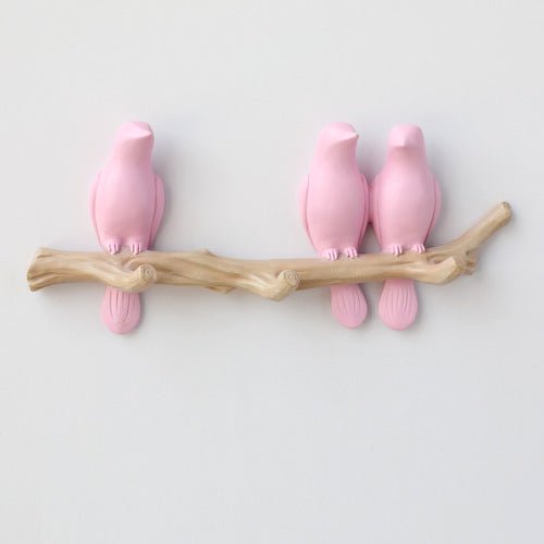 Creative bird-style wall hook for charming accents