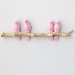 Creative bird-style wall hook for charming accents