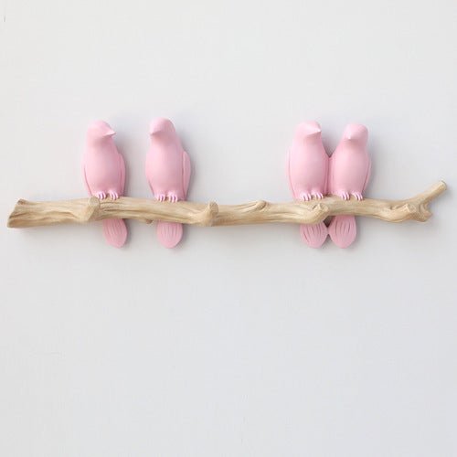 Creative bird-style wall hook for charming accents
