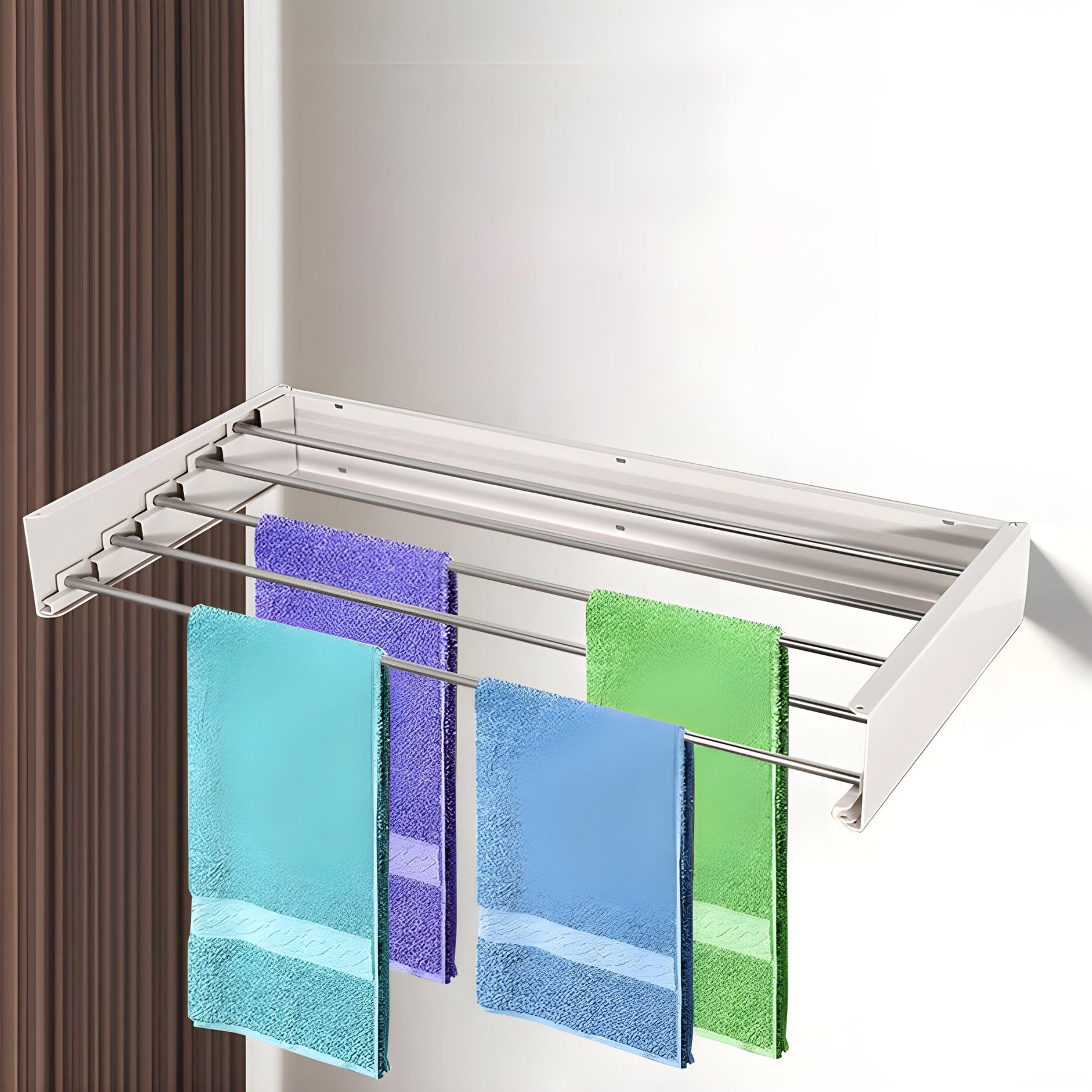 Flexible Wall-Mounted Clothes Dryer - Robust and Space-Saving