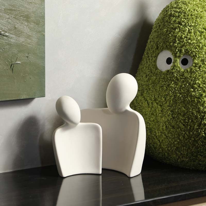Heartfelt Ceramic Figurines - Handcrafted Artworks for Your Love