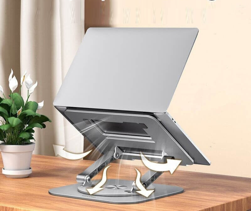FlexiStand | 360° Adjustable Laptop and Tablet Stand – Ergonomic & Stylish