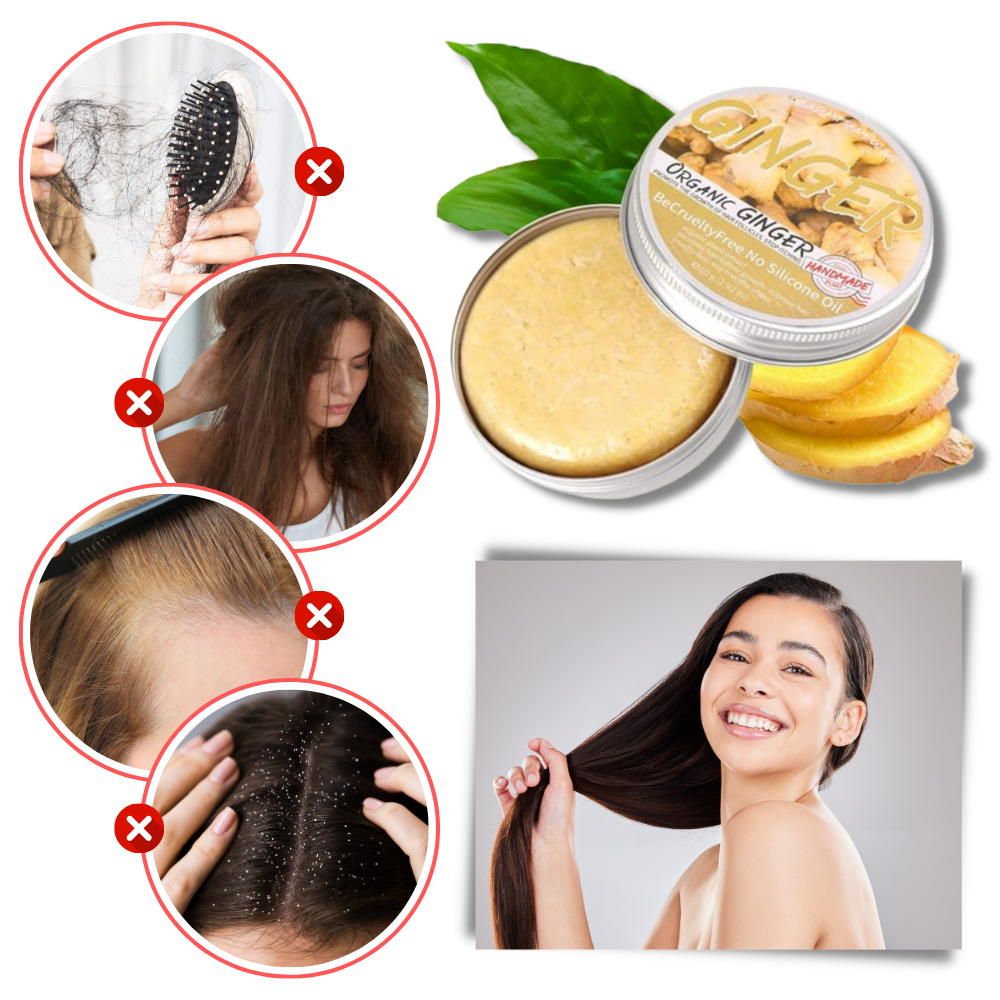 Natural Hair Strengthening Shampoo Bar