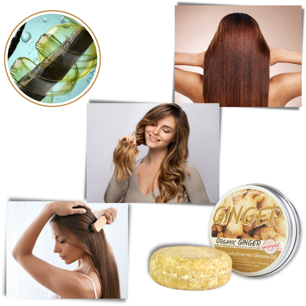 Natural Hair Strengthening Shampoo Bar
