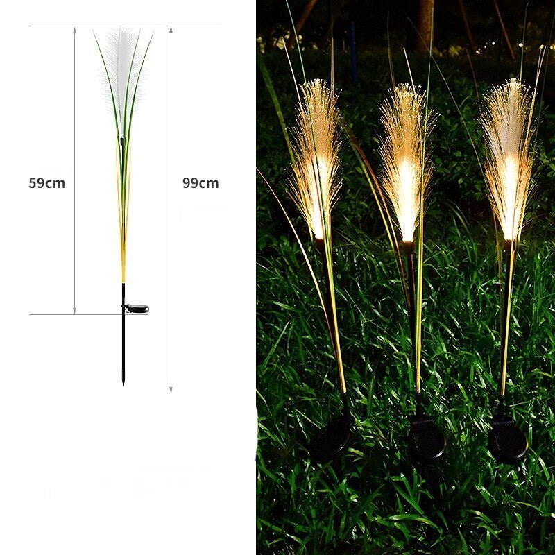 Sonnenstrahl | Solar-Gartenlampe im funkelnden Design | Wetterfest & Kabellos