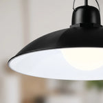 Remote-Controlled Solar Pendant Light for Outdoor Use - 1 or 2 Heads
