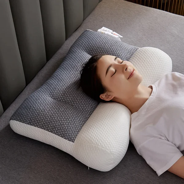 Ergonomisches Orthopädisches Nackenkissen – Unterstützung für Seiten- und Rückenschläfer