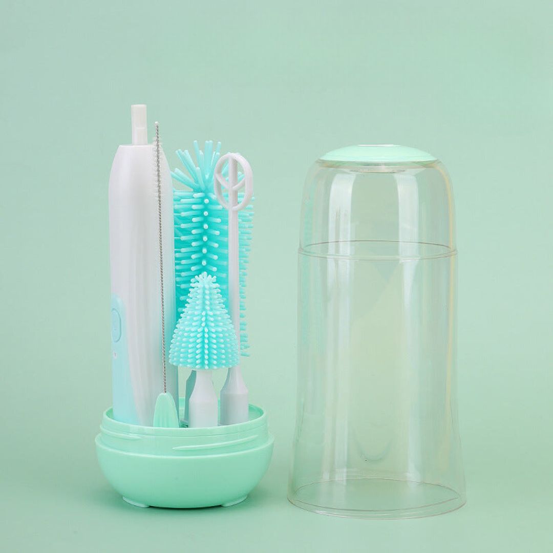 Vielseitiger 6in1 Flaschenreiniger für Babys