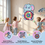 Spiel für Kinder: Lustiges Dartwurfspiel für Zuhause