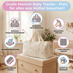 Geräumige Wickeltasche für Mütter – Viel Stauraum für Essentials!