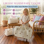 Geräumige Wickeltasche für Mütter – Viel Stauraum für Essentials!