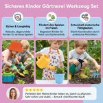 Kinder Gärtnerei Werkzeug Set für sicheres Arbeiten im Garten