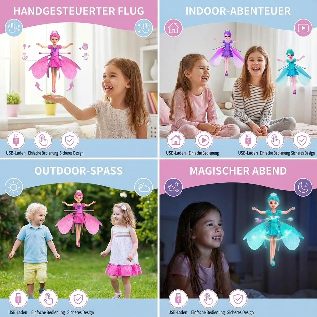Schwebendes Feen-Spielzeug für Kinder
