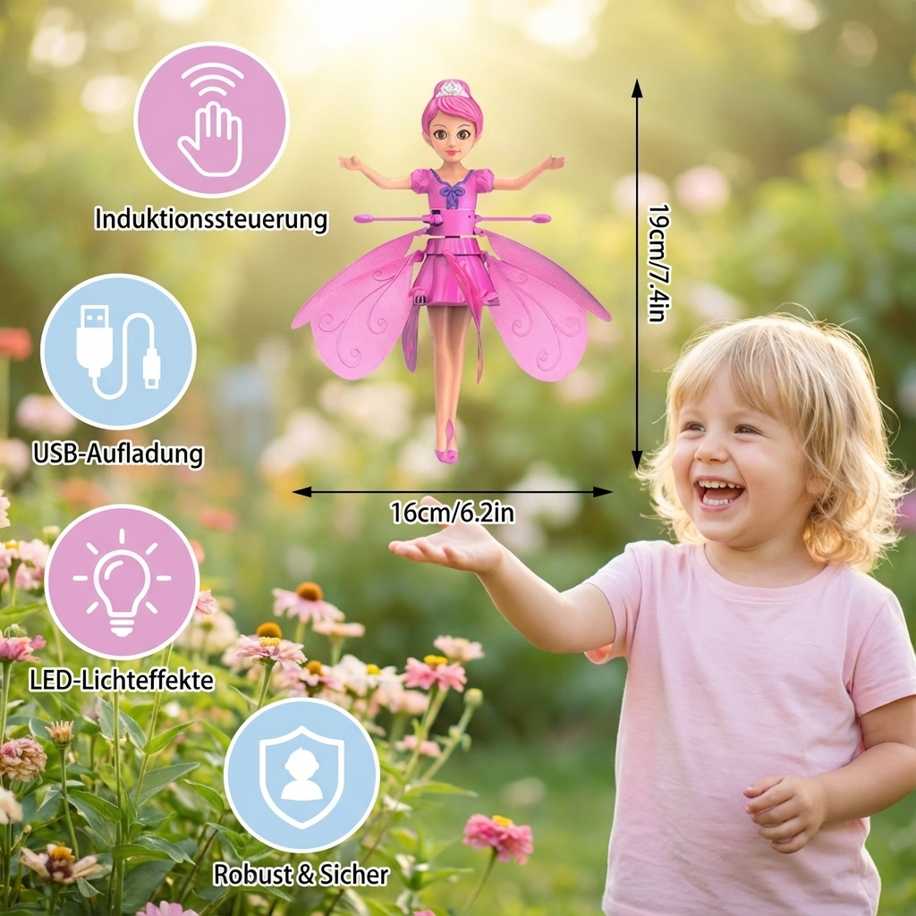 Schwebendes Feen-Spielzeug für Kinder
