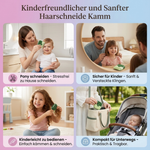 Sanfter Kamm zum Haarschneiden für Kinder