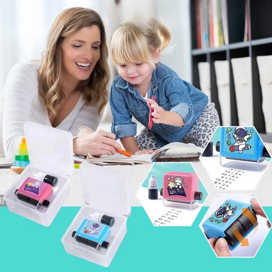 Lernstempel für Kinder zur Förderung mathematischer Fähigkeiten