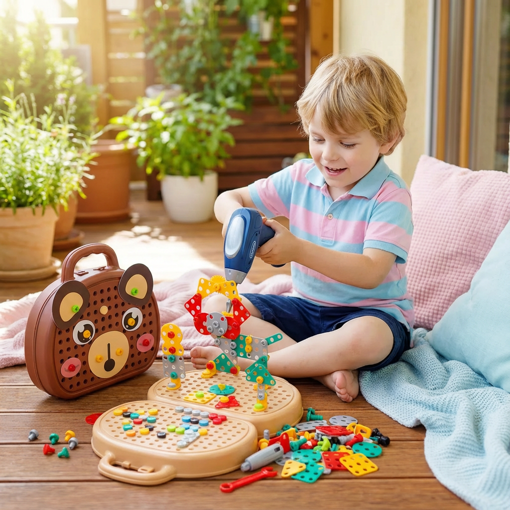 Kiste für kleine Handwerker – Bärendesign