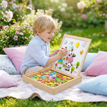 Montessori Zeichenbrett 2in1 für kreatives Lernen