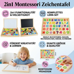 Montessori Zeichenbrett 2in1 für kreatives Lernen