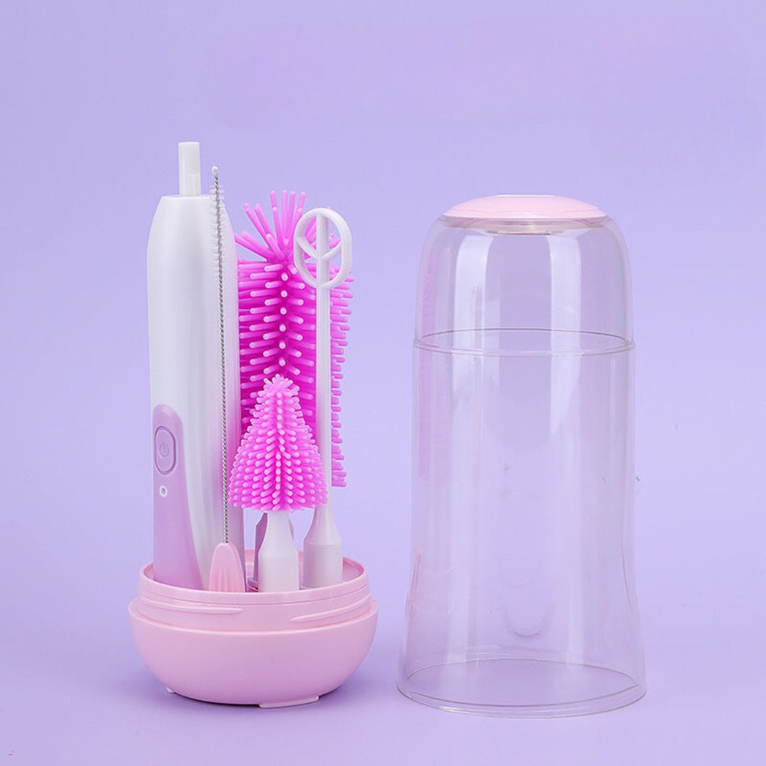 Vielseitiger 6in1 Flaschenreiniger für Babys