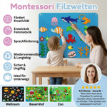 Filzwelten im Montessori-Stil