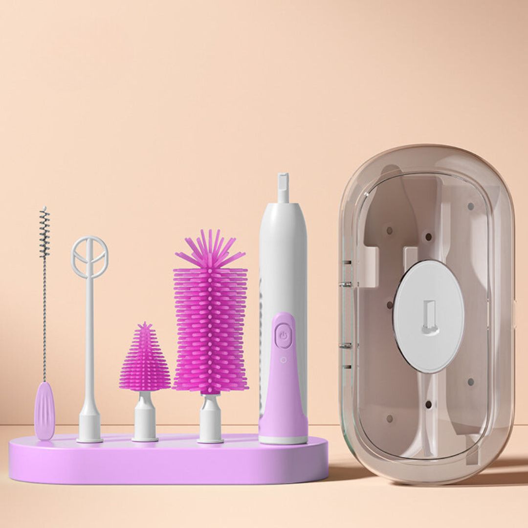 Vielseitiger 6in1 Flaschenreiniger für Babys