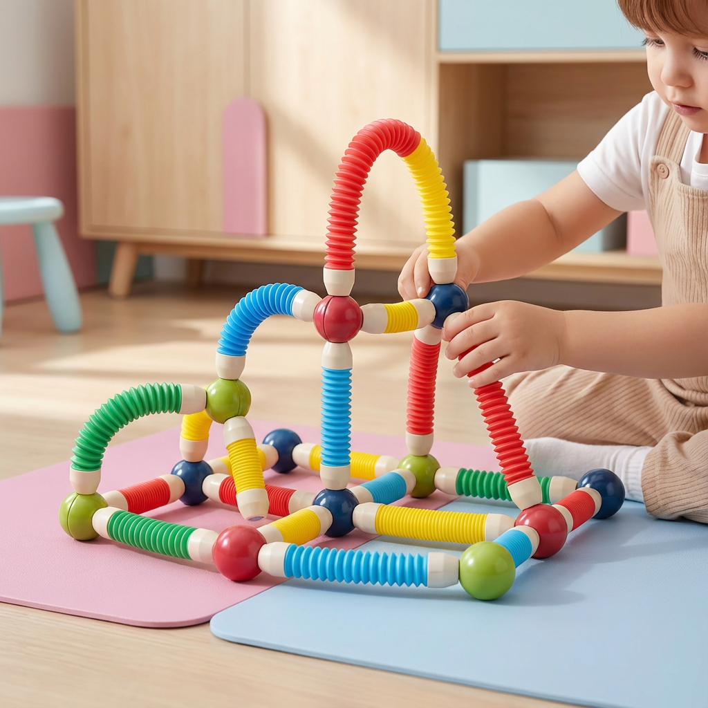 Formbare Magnetsteine im Montessori-Stil