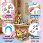 Formbare Magnetsteine im Montessori-Stil