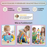 Formbare Magnetsteine im Montessori-Stil