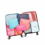 Ordnung im Koffer: Kofferorganizer Set für stressfreies Reisen