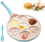 Fröhliche Frühstückspfanne für Kinder – Lustige Formen für Pfannkuchen und Eier