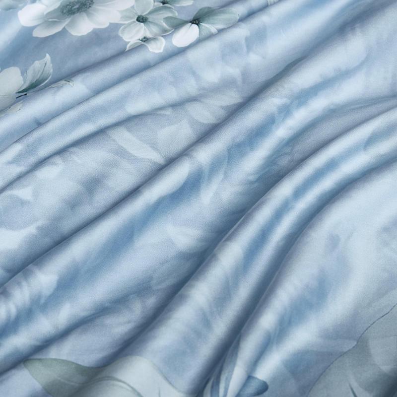 Naturinspirierte Bettwäsche Kollektion – 500 TC Ägyptische Baumwolle mit elegantem Blumenmotiv