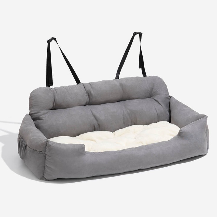 Pet Car Seat Bed for Dogs - Comfortable and Secure Travel for All