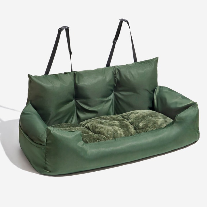 Pet Car Seat Bed for Dogs - Comfortable and Secure Travel for All