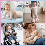 Babysocken mit samtigem Material – Flauschige Hausschuhe