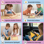Holzpuzzle Spiel Tangram Rätsel