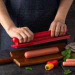 Wurstmeister | Der perfekte Hot Dog Schneider mit Rautenmuster