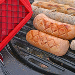 Wurstmeister | Der perfekte Hot Dog Schneider mit Rautenmuster