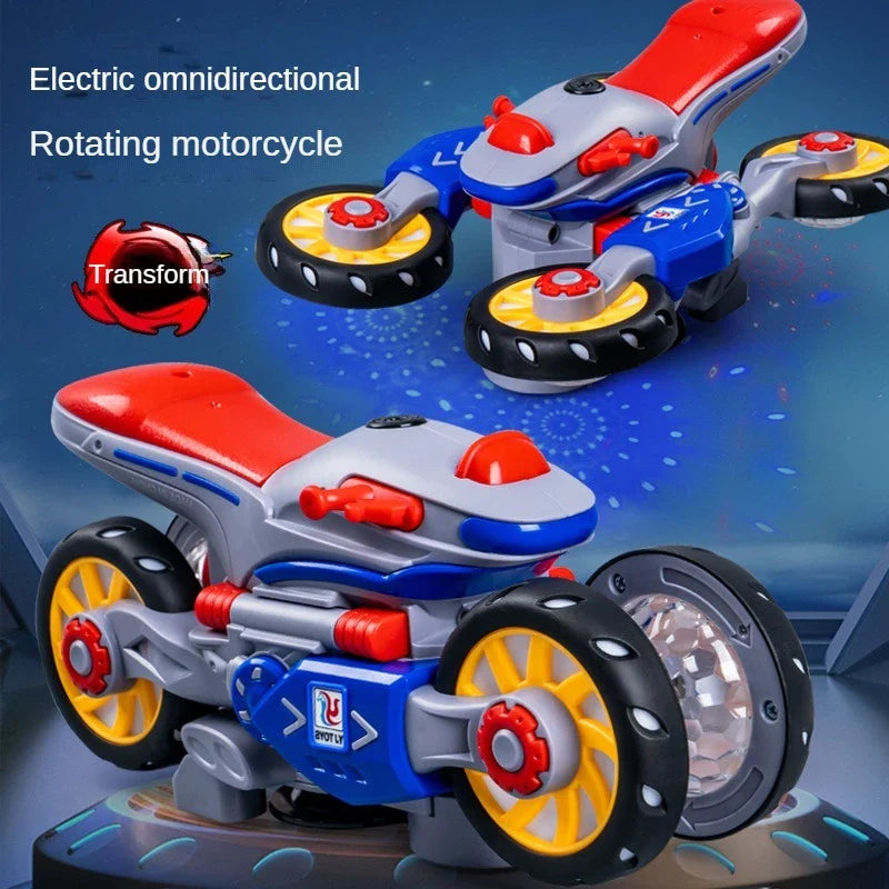 Tanzendes Motorrad mit Musik und Lichteffekten