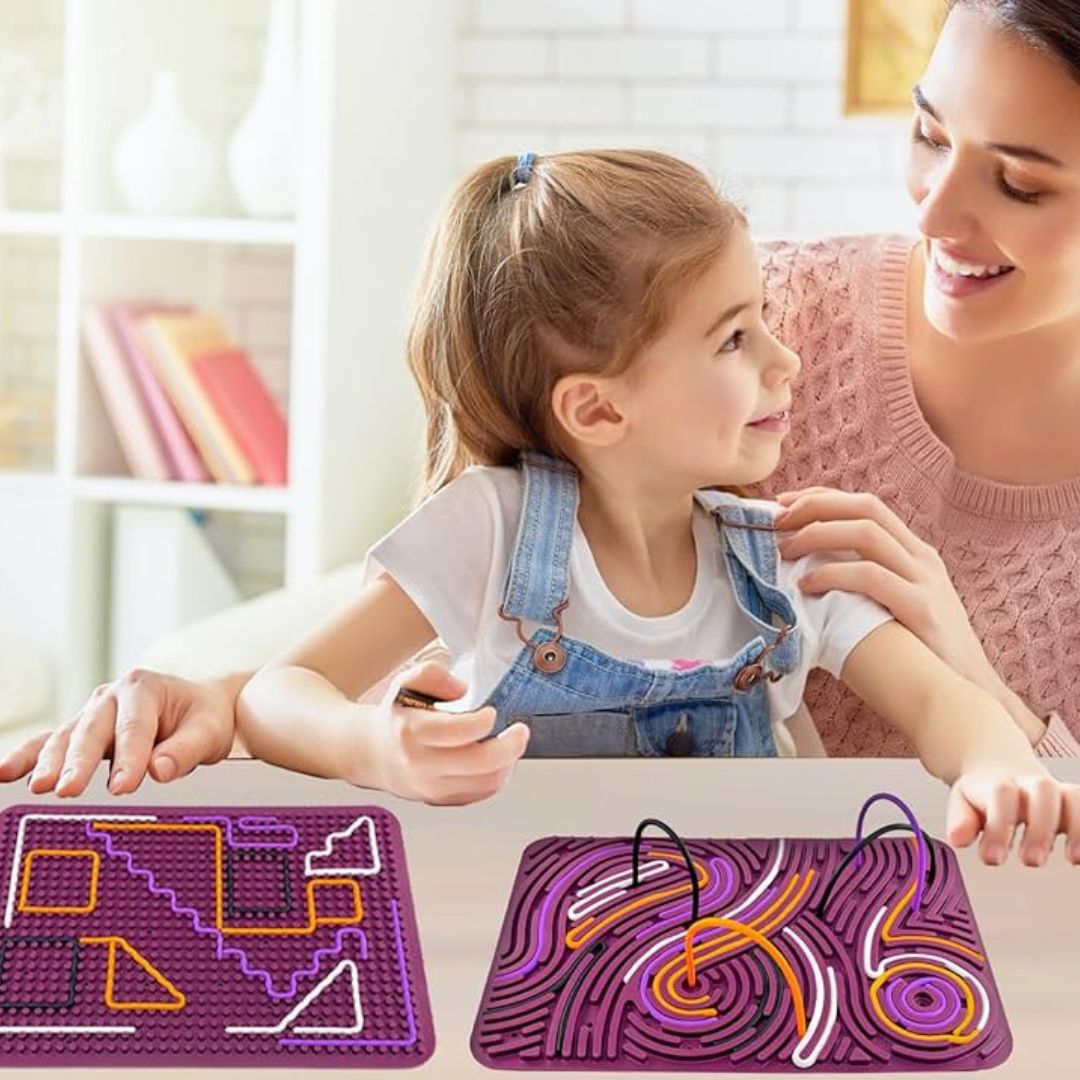 Sinneserfahrungen mit Montessori Spielzeug für Kinder
