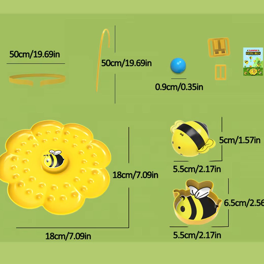 Lustiges Geschicklichkeitsspiel mit Bienen