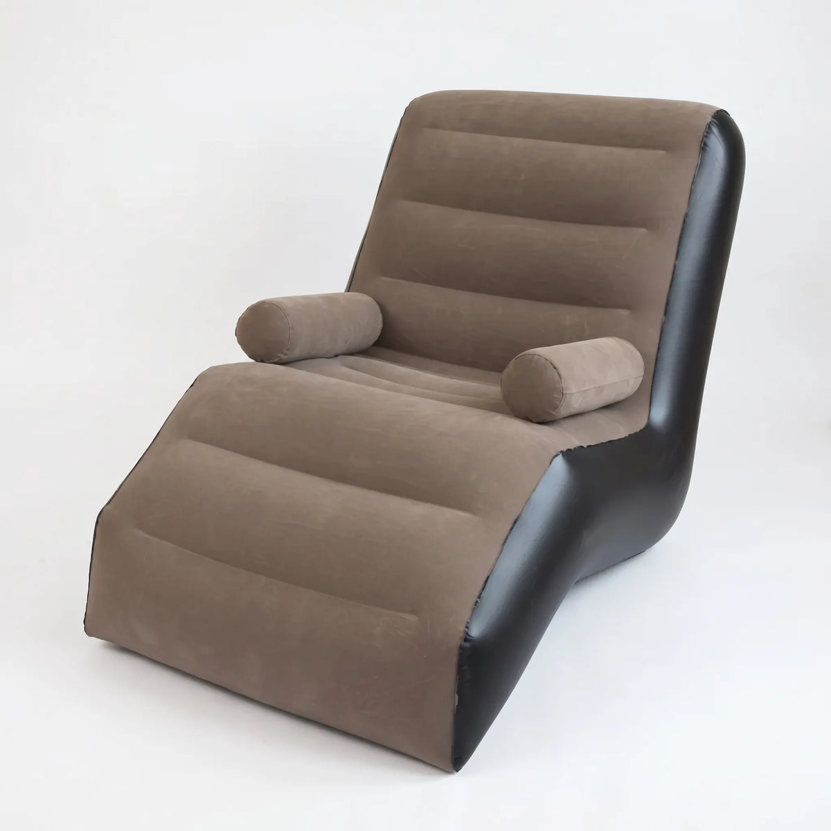 Inflatable S-Shaped Lounger for On-the-Go Relaxation